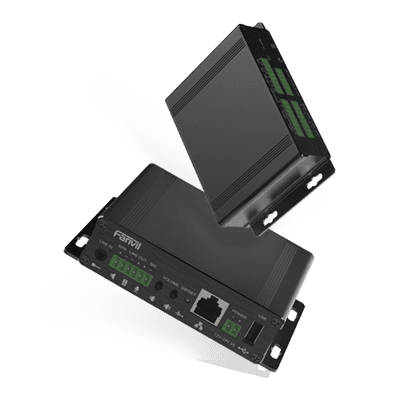 Gateway para Voceo IP/SIP,  Entrada de audio (3.5mm), salida de amplificador integrado de hasta 30W, puerto USB (reproducción de MP3), imagen 3