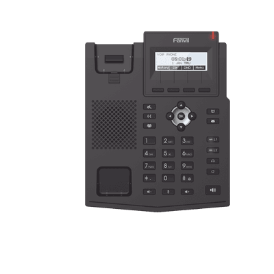 Teléfono IP / 2 Líneas SIP / Pantalla LCD 128x48 / Audio HD G.722 y Opus / Conferencia 3 Vías / PoE 802.3af / OpenVPN / Soporte EHS imagen 3