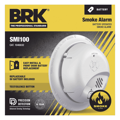 Detector de Humo Autónomo, No Requiere Panel, Con Botón para Silenciar, Sensor por Ionización imagen 5