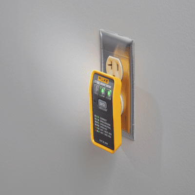 Probador de Tomacorriente Eléctrico Estándar o GFCI, Con LEDs de Alto Brillo y Gráfico Incluido Para Verificar Rápida y Fácilmente el Cableado imagen 4