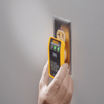 Probador de Tomacorriente Eléctrico Estándar o GFCI, Con LEDs de Alto Brillo y Gráfico Incluido Para Verificar Rápida y Fácilmente el Cableado imagen 5