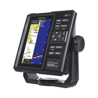 Plotter de Navegación GPSMAP 585 Plus / Pantalla 6" WVGA / Sonar CHIRP 600W / ClearVü Scanning Sonar / Compatible GPS-GLONASS-BeiDou / Quickdraw Contours / 2 Ranuras SD / IPX7 / Multiidioma imagen 2
