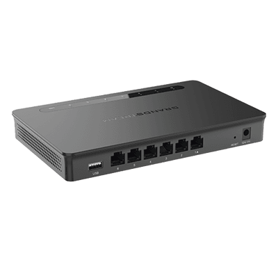 Router Gigabit VPN / Balanceador de cargas / 30,000 sesiones NAT /  6 puertos 10/100/1000 Mbps (WAN/LAN) / Compatible con GWN Cloud. imagen 3