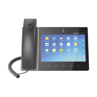 Video teléfono IP  empresarial Android con pantalla táctil (1280x800) hasta 16 líneas y 16 cuentas SIP imagen 2