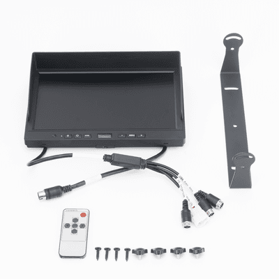 Monitor y Botones de 10.1" LCD / Compatible con DVR Móvil HIKVISION / Conector VGA imagen 2