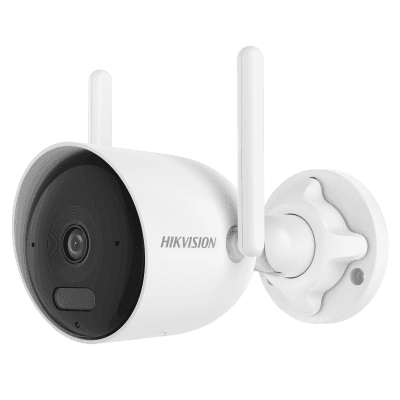 Bala IP 4 Megapixel / Lente 2.8 mm / Dual Light (30 mts IR + 30 mts Luz Blanca) / Wi-Fi / ACUSENSE /  Audio Bidireccional (Micrófono y Bocina) / IP66 / dWDR /