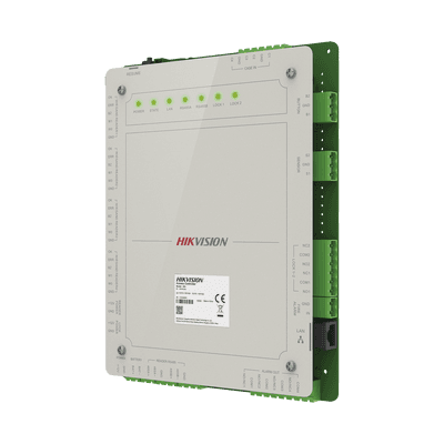 Controlador de Acceso 2 Puertas Administrable en la Nube con Hik-Connect Teams / Interfaz Web / 4 Lectores de Huella o Tarjeta / 100,000 Tarjetas / 10,000 Huellas / Incluye Gabinete y Fuente de Alimentación 12 Vcd 8 A / Soporta Batería de Re imagen 3