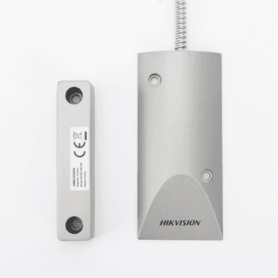 Contacto Magnético Cableado de Uso Rudo / Gap 6.5 cm / Carcasa de Metal / Puertas y Cortinas Metálicas / NC
