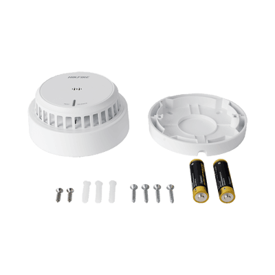 (HikFire) Detector de Humo Óptico Hikvision / Tecnología Avanzada de Detección de Incendios / Alarma Temprana y Fiabilidad Certificada / Soporta Salida de Alarma imagen 2