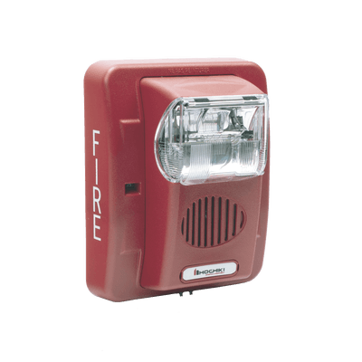 Sirena Estrobo, 24 Vcd, Multi-Candela 15 hasta 110 cd, Montaje En Pared, Color Rojo, Serie HEC3 (0500-06020), Hochiki imagen 3