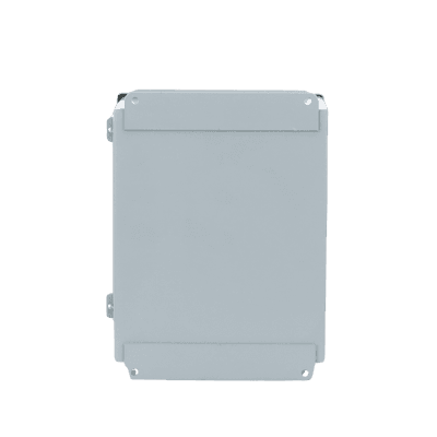 Gabinete de Bisagra Continua NEMA 12; IP66 de Uso en Intemperie, 305 x 254 x 203 mm, De Acero, Color Gris imagen 4