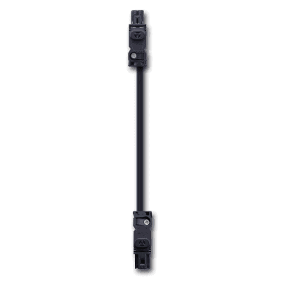 Cable de unión para Lámparas LED CEL550M HOFFMAN color negro 1 metro