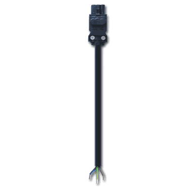 Cable de Alimentación Rápida color negro para Lámparas LED EL900D HOFFMAN