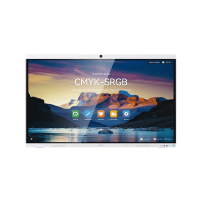 HUAWEI IdeaHub B3, Pantalla interactiva para Colaboración Inteligente, 75", 4K UHD, Harmony, Wi-Fi 6, Seguimiento de Voz, BYOM, Administración desde la Nube Gratis, blanco Jade imagen 2