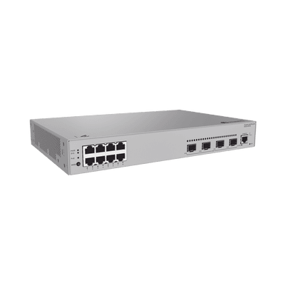 Switch de acceso eKit Administrable / Capa 2 / 8 Puertos PoE+ Gigabit + 4 SFP + Puerto Consola / PoE Perpetuo / Presupuesto PoE 125 W / Sin licenciamiento imagen 2