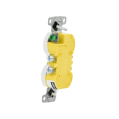 Contacto Duplex 15A 125V/ 2 Polos 3 Hilos/ Nema 5-15R/ Color Blanco. imagen 2