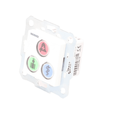 Modulo de 3 Botones iluminados con Lector RFID 125 KHz / Alarma / Cancelar y Código Azul / BUS RS485 / Compatible con NX0019/B, NX1021 y NX0015 imagen 5