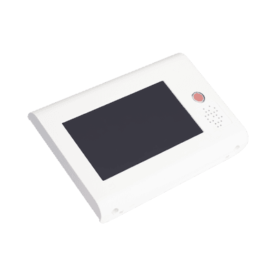 Terminal Inteligente para Habitación Hospitalaria / Pantalla Táctil 7" / RFID 125 kHz / VoIP SIP / PoE IEEE 802.3af / Bus RS485 / Carcasa Antibacteriana imagen 3