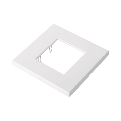 Marco Embellecedor Individual / 91 x 85 x 7 mm / Apertura 44 x 44 mm / Compatible con 10+ Módulos Helpnex / IP / PoE imagen 3