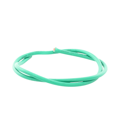 (SLLU22) Cable de Cobre Recubierto THW-LS Calibre 4 AWG 19 Hilos Color Verde (Venta por Metro) imagen 2