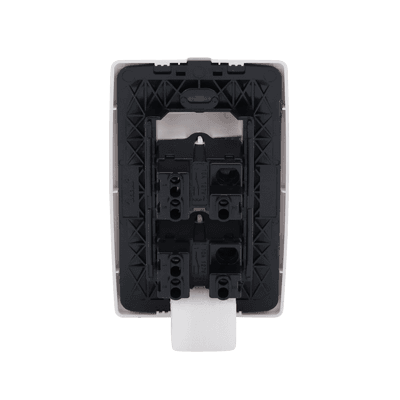 Apagador Escalera Doble de 10 A/ 127 V CA ~ 60 Hz / 1 1/2 Módulos / Color Blanco. imagen 5