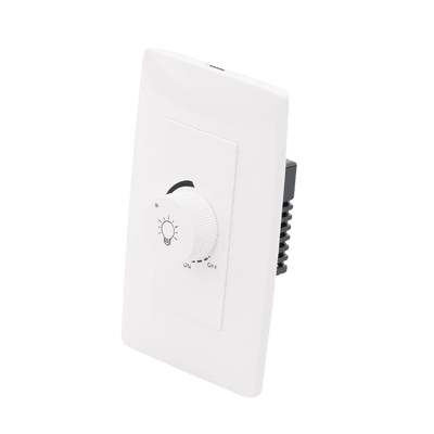 Dimmer Rotativo para Lámpara Incandescentes / 300 W 127 V CA / Color Blanco. imagen 3