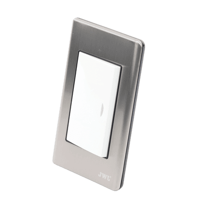 Apagador Sencillo de 10 A 127 V CA ~ 60 Hz / Placa de Acero. imagen 3
