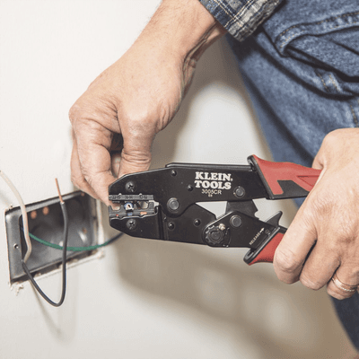 Pinza Ponchadora para Terminales con Aislamiento en Cable de Cobre Sólido y Trenzado de 10-22 AWG. imagen 8