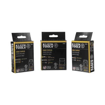 Paquete de 300 Grapas con Aislamiento, para Cables NM (RomexÆ) como 14/3, 14/3G, 12/3 y otros cables de hasta 11/32 x 19/32 (9 mm x 15 mm / 0.35 x 0.59 pulgadas). imagen 5