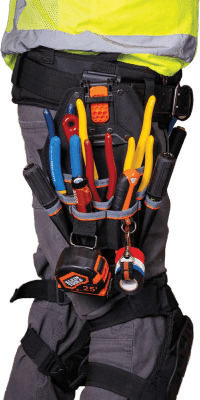 Bolsa Porta Herramientas de 8 Bolsillos adaptable a cualquier Cinturón de 6.5 cm o al Sistema de rieles MODbox. imagen 10