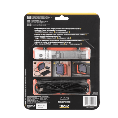 Bocina Portátil BLUETOOTH® con Imán y Gancho para Colgarse. Permite Altavoz Manos Libres con Micrófono Incorporado. imagen 9