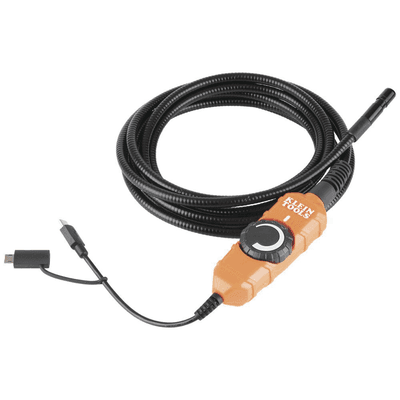 Cámara Boroscopio de Inspección con Conexión para Dispositivos Android®. Cuello de Cisne Blindado de 10' (3 m) y 6 Luces LED imagen 2