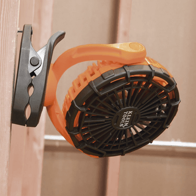 Ventilador Inalámbrico-Portátil Recargable Ideal para el Trabajo. Montable por Pinza o por Potentes Imanes. Incluye cable USB-C imagen 2