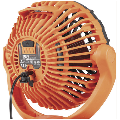 Ventilador Inalámbrico-Portátil Recargable Ideal para el Trabajo. Montable por Pinza o por Potentes Imanes. Incluye cable USB-C imagen 4