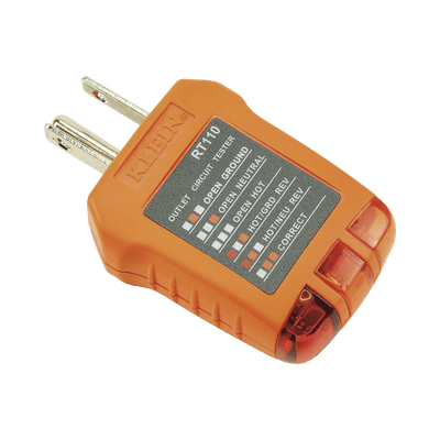 Probador de Tomacorrientes Estándar, con Secuencia de Luces para Indicar un Cableado Correcto/Incorrecto. imagen 2