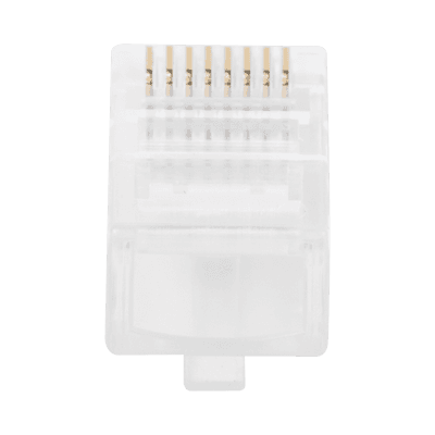 Bote con 100 Piezas de Plug Modular RJ45 Cat5e sin Blindaje, Chapado de Oro a 30 Micras para Durabilidad Extrema imagen 5