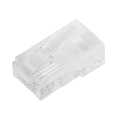 Bote con 100 Piezas de Plug Modular RJ45 Cat5e sin Blindaje, Chapado de Oro a 30 Micras para Durabilidad Extrema imagen 4