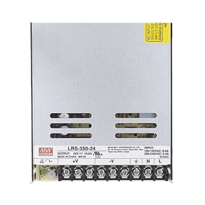 Fuente de Poder Industrial Conmutada 350W de Potencia, 24Vcc, 14.6A imagen 2