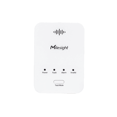 Sensor Detector de Fugas de Gas LoRaWAN / Alarma 85 dB / Salida de Relé y Válvula Solenoide / 800 Registros