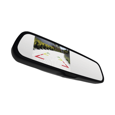 Espejo retrovisor con Pantalla LCD con atenuación automática cuenta con entradas de video duales imagen 2