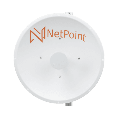 Antena Direccional de alto rendimiento / diámetro  de 60 cm / 4.9-6.4 GHz / Ganancia 30 dBi / SLANT de 45 ° y 90 ° / Ideal para 30 km / Conector N-Hembra / Montaje  y jumpers incluidos. imagen 2