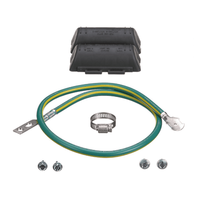 KIT de Tierra Física de Cable Blindado 6 AWG. Color Verde / Amarillo con Terminación en Extremos. imagen 2