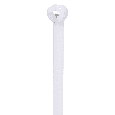 Cincho de Nylon 6.6 Dome-Top® Con Lengüeta de Bloqueo de Acero Inoxidable, 305 mm largo x 4.7mm ancho, Color Natural, Paquete de 100pz imagen 3