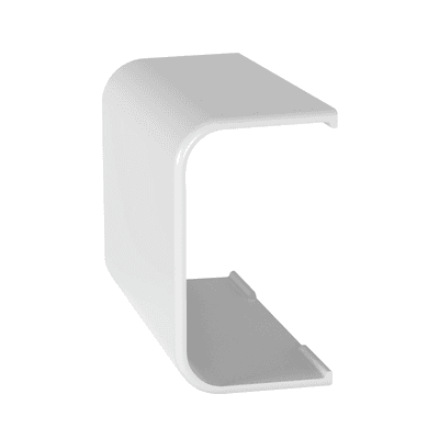 Unión recta, para uso con canaleta LD10, material ABS, Color Blanco imagen 3