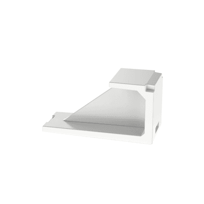 Módulo de Tapa Ciega (Inserto Ciego), Mini-Com, Color Blanco, 1 Pieza imagen 4