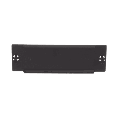 Placa Ciega FAP, Para Reservar Espacio de Uso Futuro en Paneles de Fibra Óptica, Color Negro imagen 5