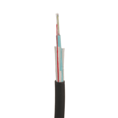 Cable de Fibra Óptica de 12 Hilos, Multimodo OM4 50/125 Optimizada, Interior/Exterior, Loose Tube 250um, No Conductiva (Dieléctrica), OFNR (Riser), Precio Por Metro imagen 2
