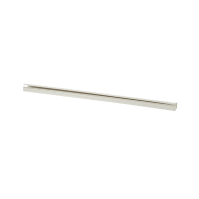 Canaleta LD10 de PVC rígido, con cinta adhesiva para instalación sin herramientas, de 38.4 x 24 x 3048 mm, Color Blanco Mate imagen 2