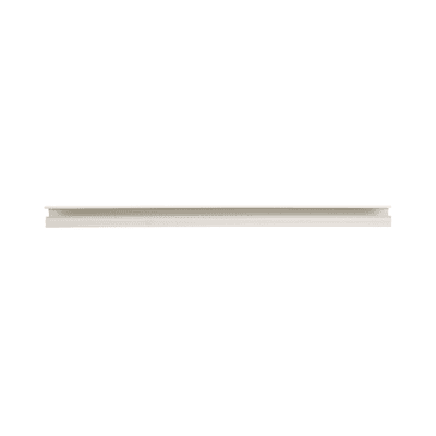 Canaleta LD10 de PVC rígido, con cinta adhesiva para instalación sin herramientas, de 38.4 x 24 x 1828.8 mm, Color Blanco Mate imagen 2