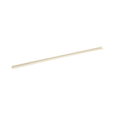 Canaleta LD3 de PVC rígido, con cinta adhesiva para instalación sin herramientas, 19.6 x 11.2 x 1828.8 mm, Color Blanco Mate imagen 4